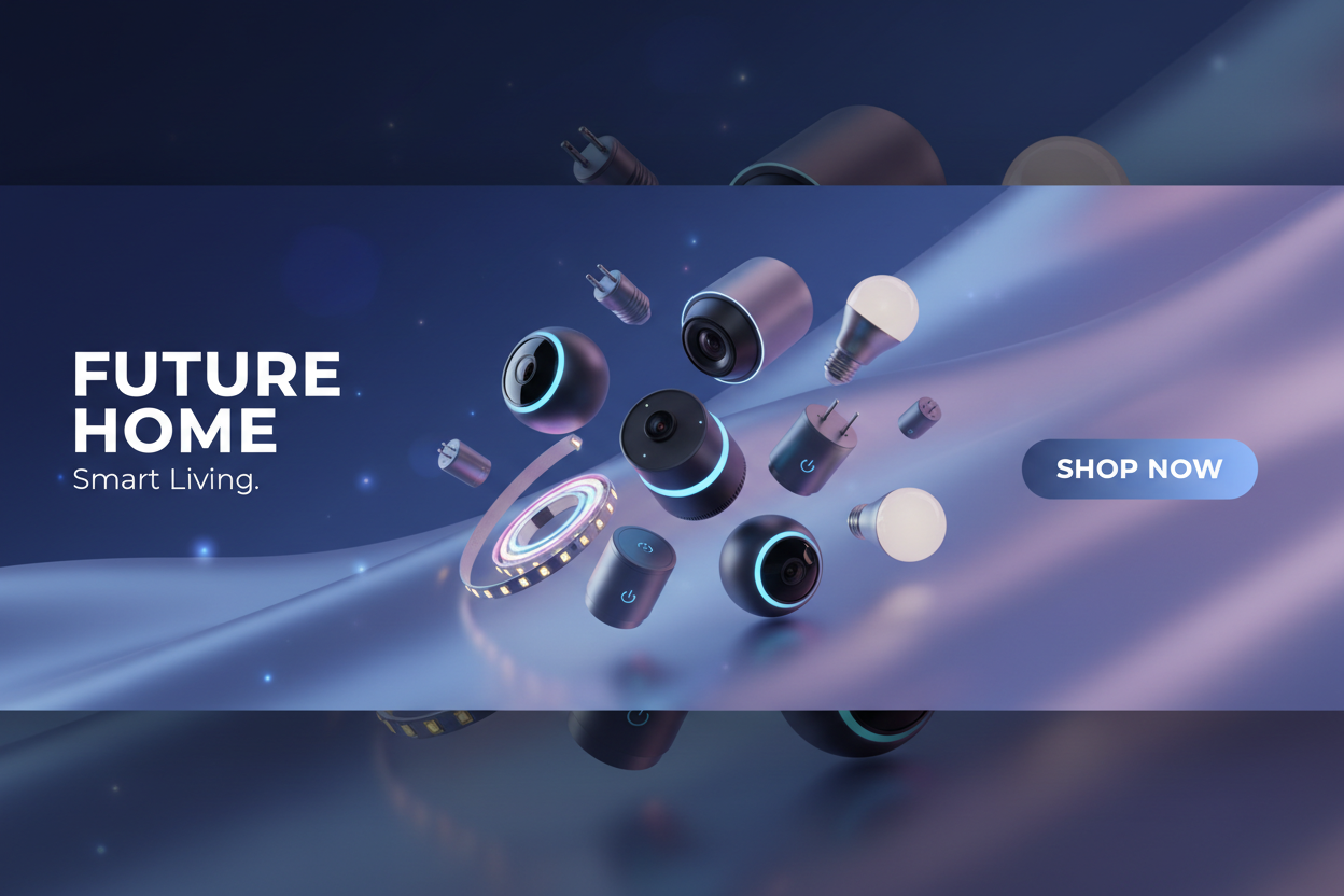 Banner Premium Gadgets Casa Inteligente