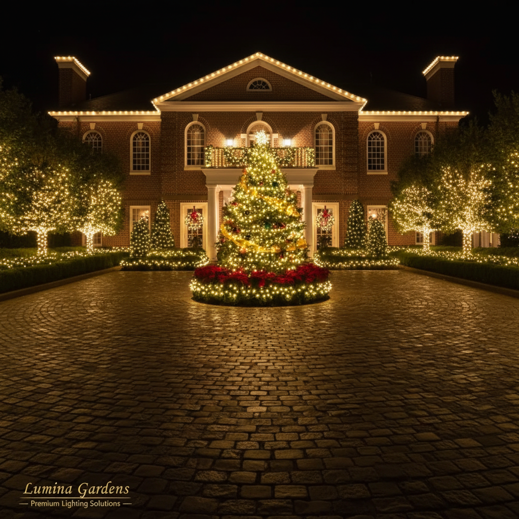 Christmas Garden Lights